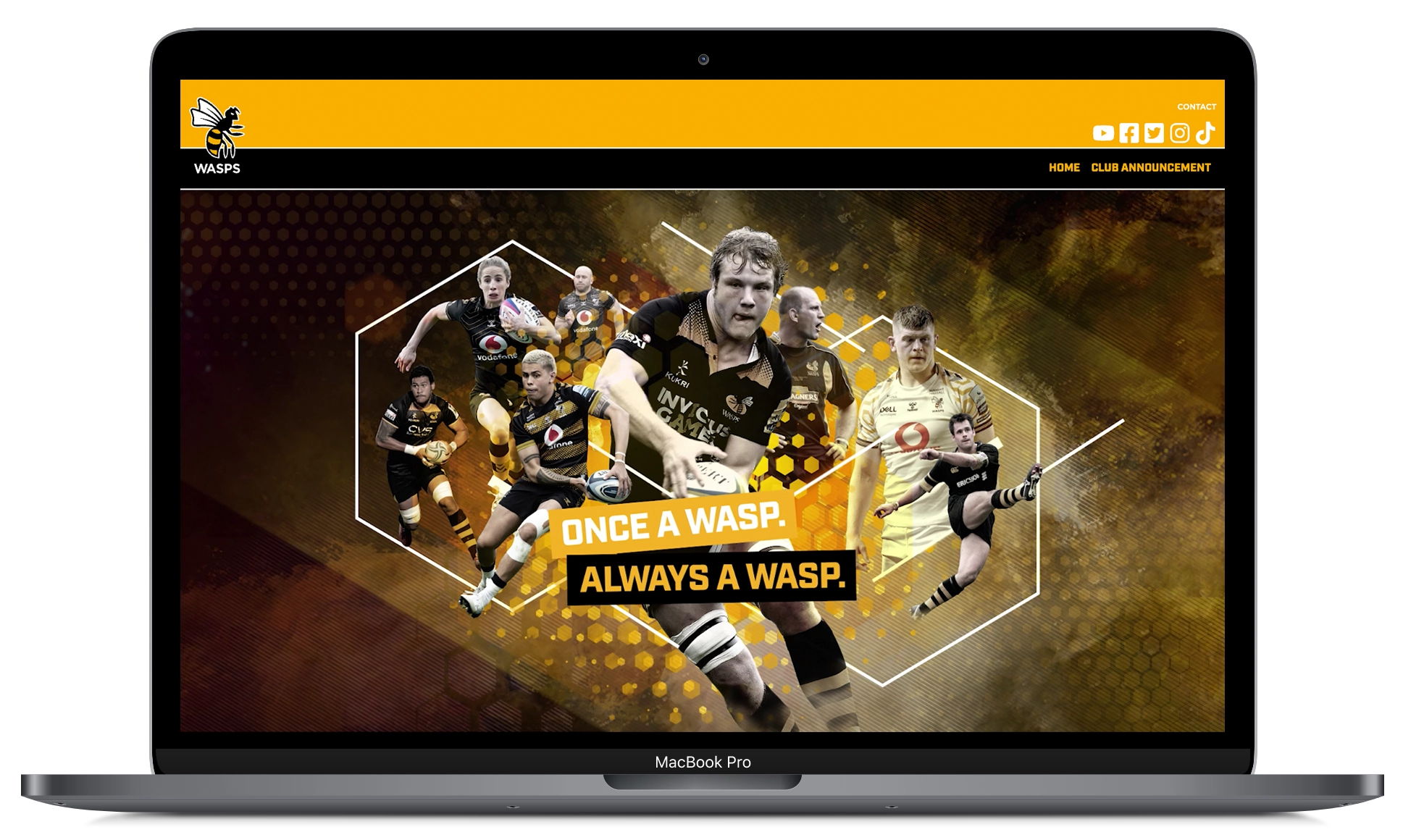 Wasps website